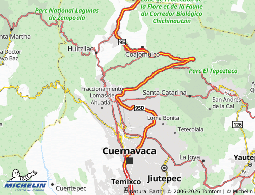 Carte MICHELIN Ocotepec - ViaMichelin