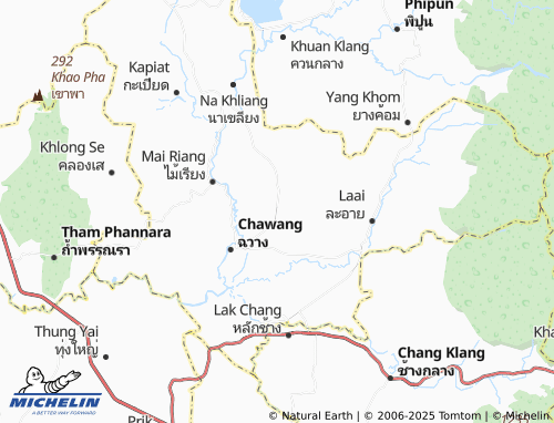 MICHELIN Saira map - ViaMichelin