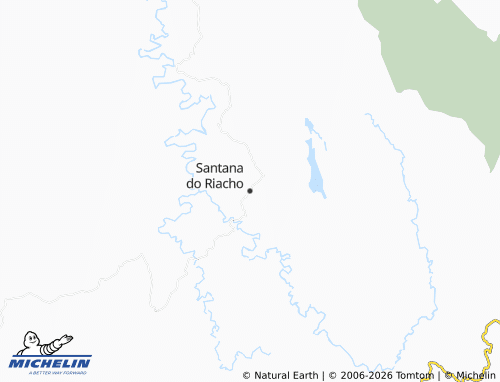 Mappa MICHELIN Santana do Riacho - ViaMichelin