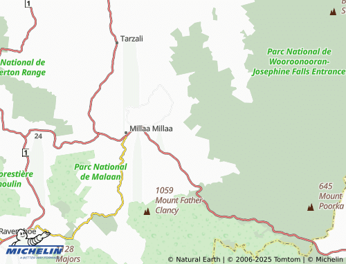 MICHELIN Ellinjaa map - ViaMichelin