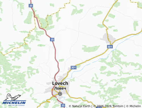 Mapa MICHELIN Goran - ViaMichelin