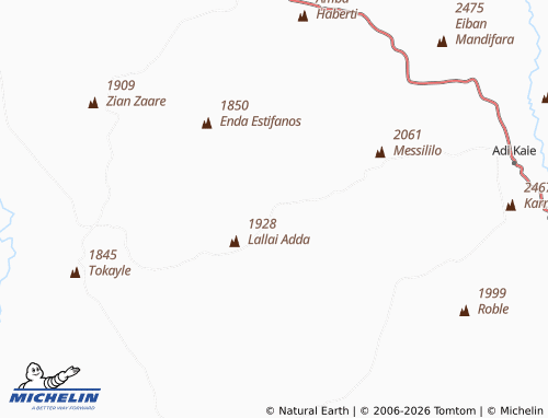 MICHELIN Qua'atit map - ViaMichelin