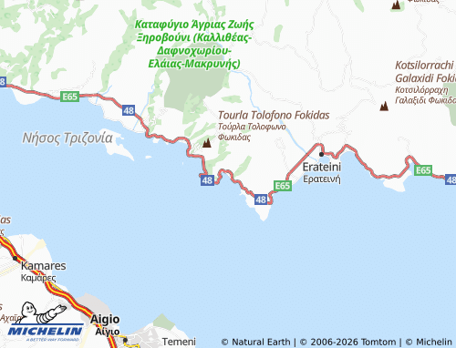 Carte MICHELIN Agios Nikolaos - ViaMichelin