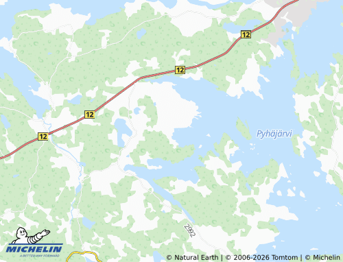 MICHELIN-Landkarte Pajulahti - ViaMichelin