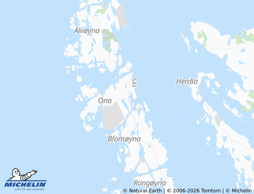 Mapa MICHELIN Oni - ViaMichelin