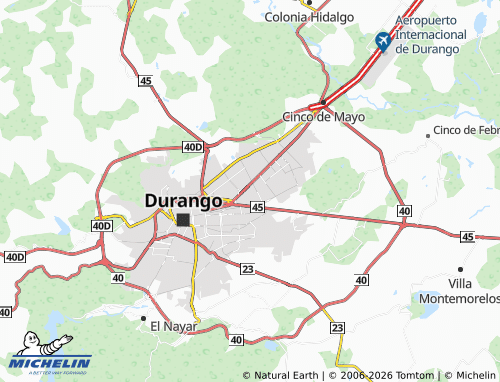 MICHELIN Fraccionamiento Guadalupe map - ViaMichelin