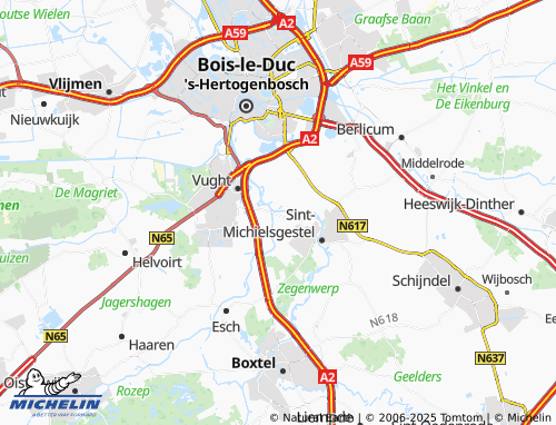 MICHELIN Halder map - ViaMichelin