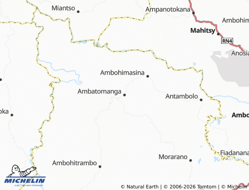 Carte MICHELIN Ambatomanga - ViaMichelin