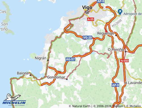 Mapa MICHELIN Pracíns - ViaMichelin