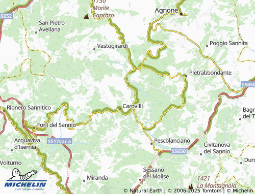 Kaart MICHELIN Castiglione - ViaMichelin