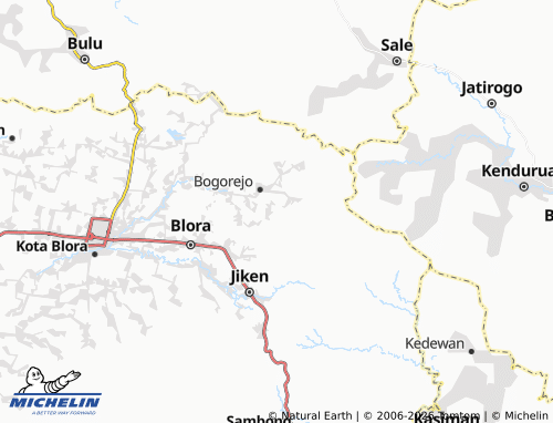 MICHELIN-Landkarte Bangowan - ViaMichelin