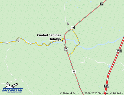 MICHELIN Burócratas Municipales map - ViaMichelin