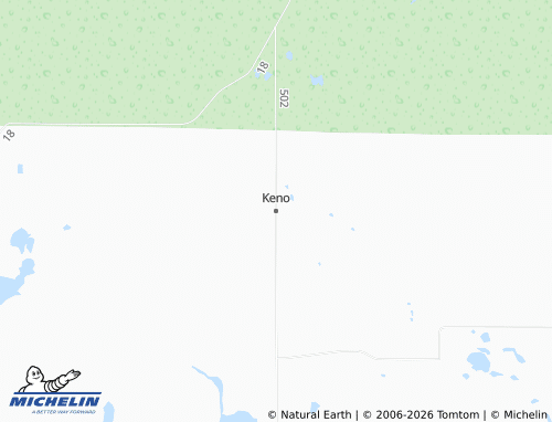 Mappa MICHELIN Keno - ViaMichelin
