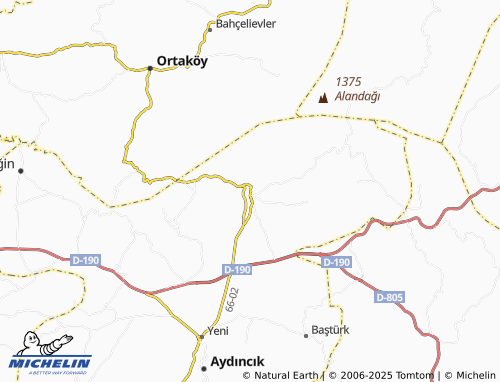 MICHELIN Kazankaya map - ViaMichelin