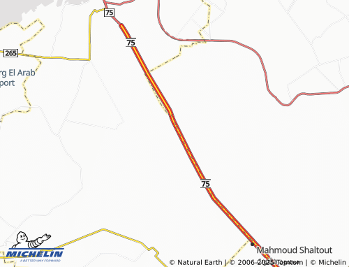 Mapa MICHELIN al-Jala' - ViaMichelin