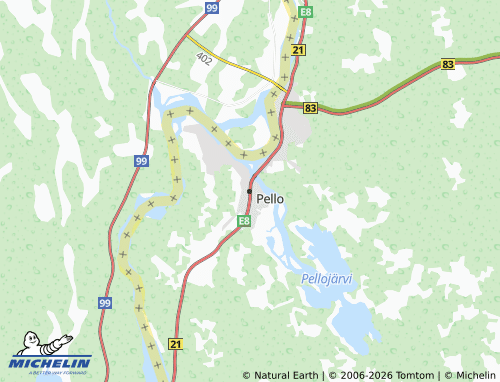 MICHELIN Pello map - ViaMichelin