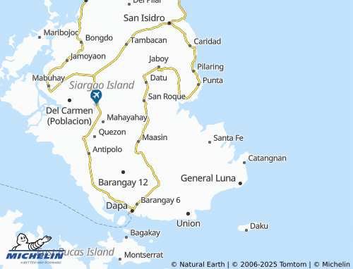 MICHELIN Salvacion map - ViaMichelin