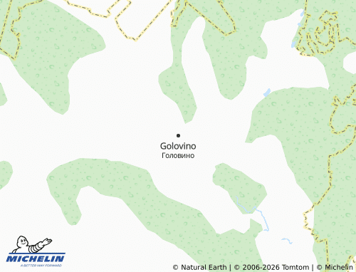MICHELIN-Landkarte Golovino - ViaMichelin