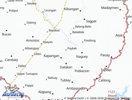 MICHELIN Paykek map - ViaMichelin
