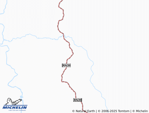 MICHELIN Tshala map - ViaMichelin