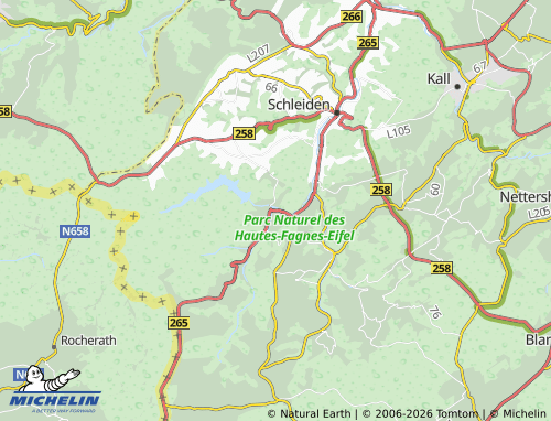 MICHELIN Hellenthal map - ViaMichelin