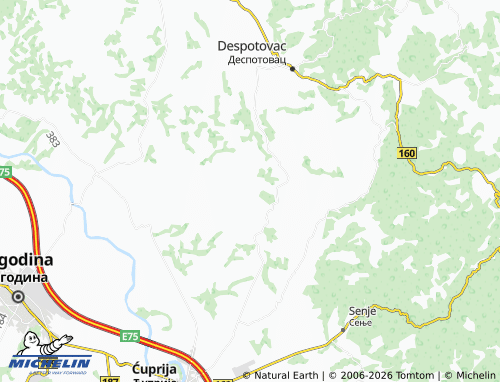 Mapa MICHELIN Virine - ViaMichelin