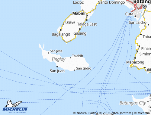 MICHELIN San Pedro map - ViaMichelin