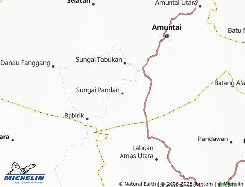MICHELIN Sungai Pandan map - ViaMichelin