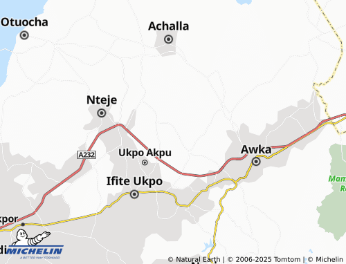 MICHELIN Nogu map - ViaMichelin