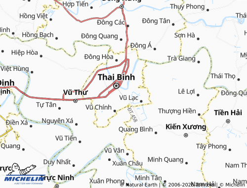 MICHELIN-Landkarte Trần Lãm - ViaMichelin