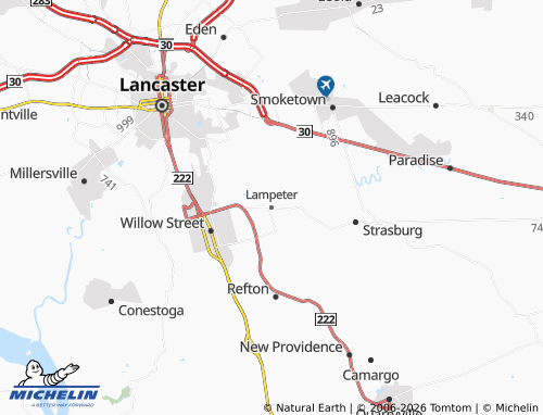Carte MICHELIN Lampeter - ViaMichelin