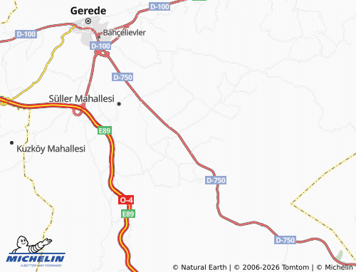 Mapa MICHELIN Kazanlar - ViaMichelin