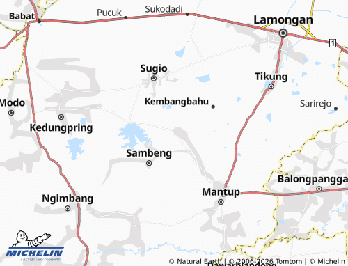 Mapa MICHELIN Sukobendu - ViaMichelin