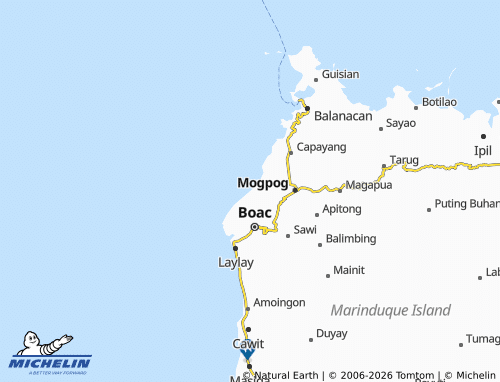 MICHELIN Buliasnin map - ViaMichelin