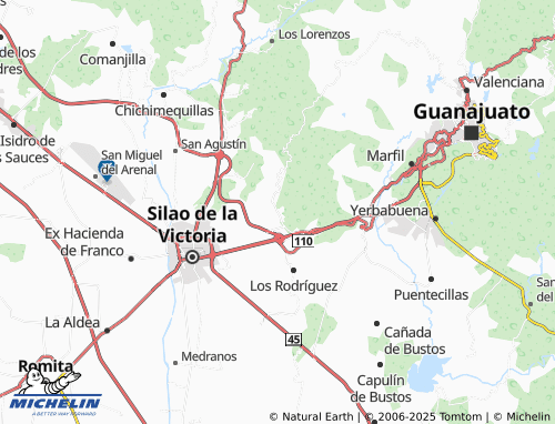 MICHELIN Aguas Buenas map - ViaMichelin