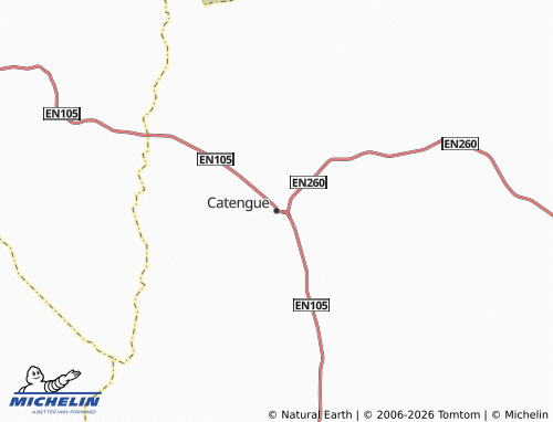 Kaart MICHELIN Catengue - ViaMichelin