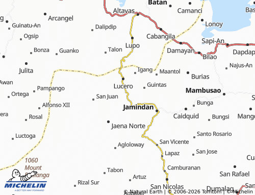 MICHELIN Pasol-O map - ViaMichelin