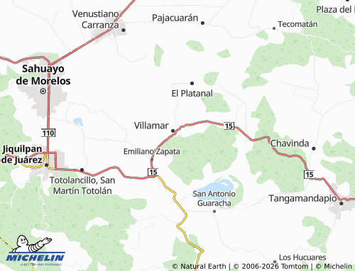 Mapa MICHELIN Lomas de Villamar - ViaMichelin