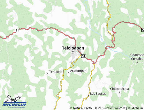 MICHELIN Benito Juárez map - ViaMichelin