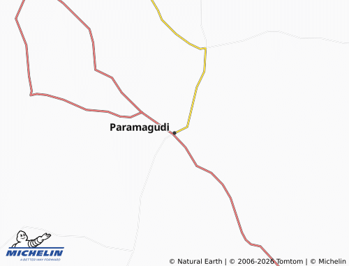 Carte MICHELIN Paramagudi - ViaMichelin