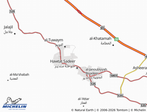 Carte MICHELIN al-Ra'id - ViaMichelin