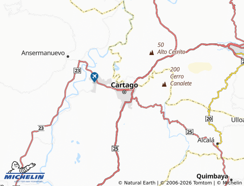 Carte MICHELIN La Libertad - ViaMichelin