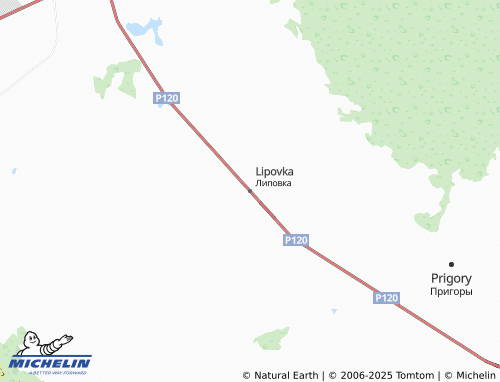 MICHELIN Lipovka map - ViaMichelin