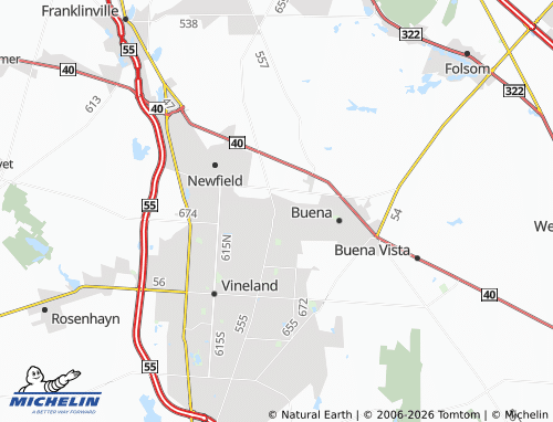 Mappa MICHELIN Forest Grove - ViaMichelin