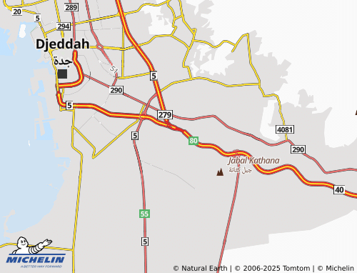 Carte MICHELIN Hay al-'Ameer Fawwaz al-Janoubi - ViaMichelin