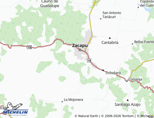 Mapa MICHELIN Nueva Tepeyac - ViaMichelin
