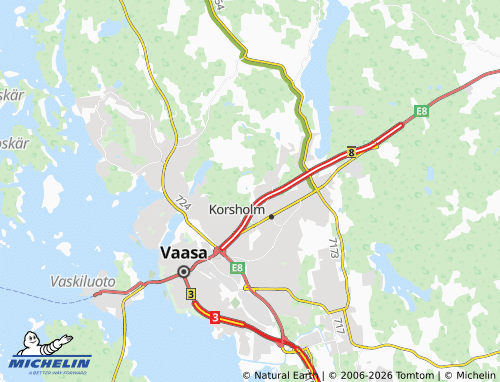 Carte MICHELIN Metsäkallio - ViaMichelin
