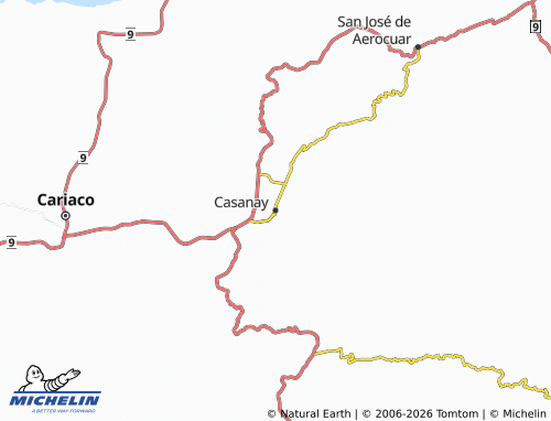 Mappa MICHELIN Casanay - ViaMichelin