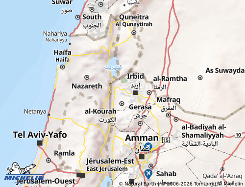 MICHELIN Al Taybeh map - ViaMichelin