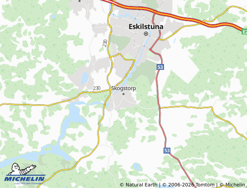 MICHELIN Skogstorp map - ViaMichelin